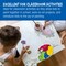U.S. Art Supply 11” x 17" Large Finger Painting Pad (2 Pack, 25 Sheets Each) - 60lb (100gsm) Acid-Free Coated Sheets, Finger Paint Paper for Painting, Drawing, Crafts, Artwork